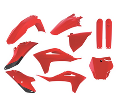 BOX KIT INC FORK GUARDS GAS GAS MC/EX125-300, MC-F/EX-F250-450 21-23. CLICK FOR COLOUR OPTIONS.