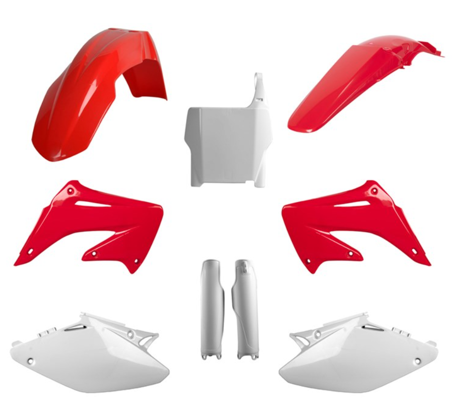 BOX KIT INC FORK GUARDS HONDA CR125-250 04-07 STANDARD (02-03 DIFF FP)