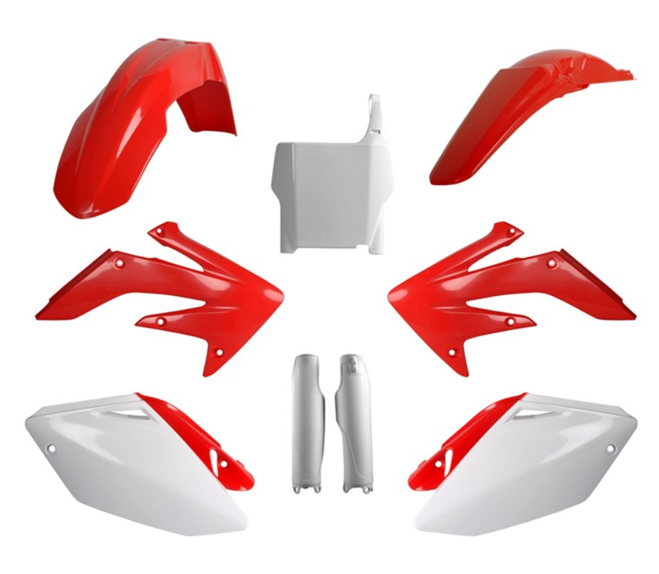 BOX KIT INC FORK GUARDS HONDA CRF250R 04-05 STANDARD