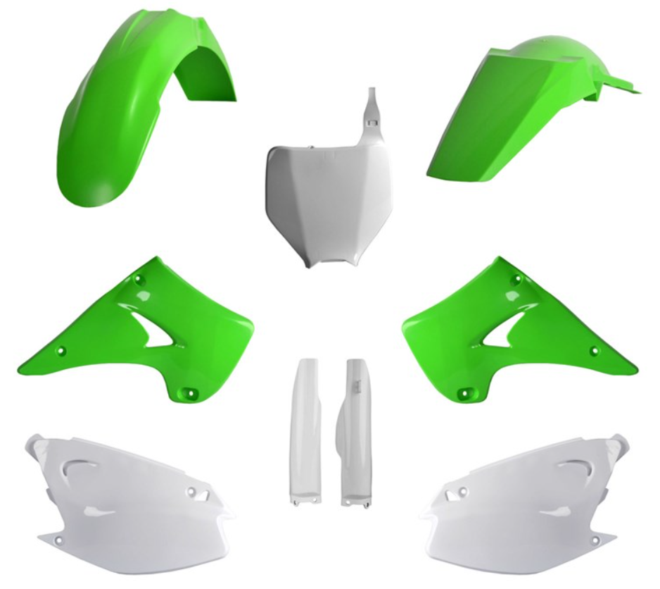 BOX KIT INC FORK GUARDS KAWASAKI KX125-250 04-08