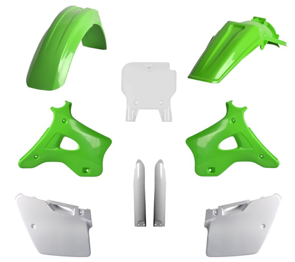 BOX KIT INC FORK GUARDS KAWASAKI KX125-250 94-95 OEM