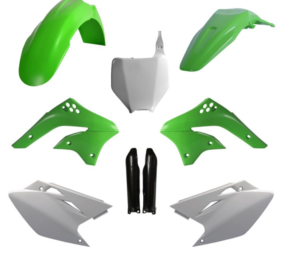 BOX KIT INC FORK GUARDS KAWASAKI KX450F 06-08 OEM