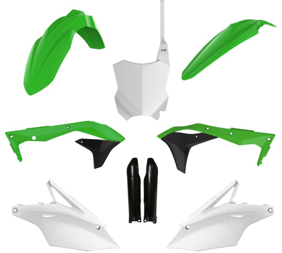 BOX KIT INC FORK GUARDS KAWASAKI KX450F 16-18