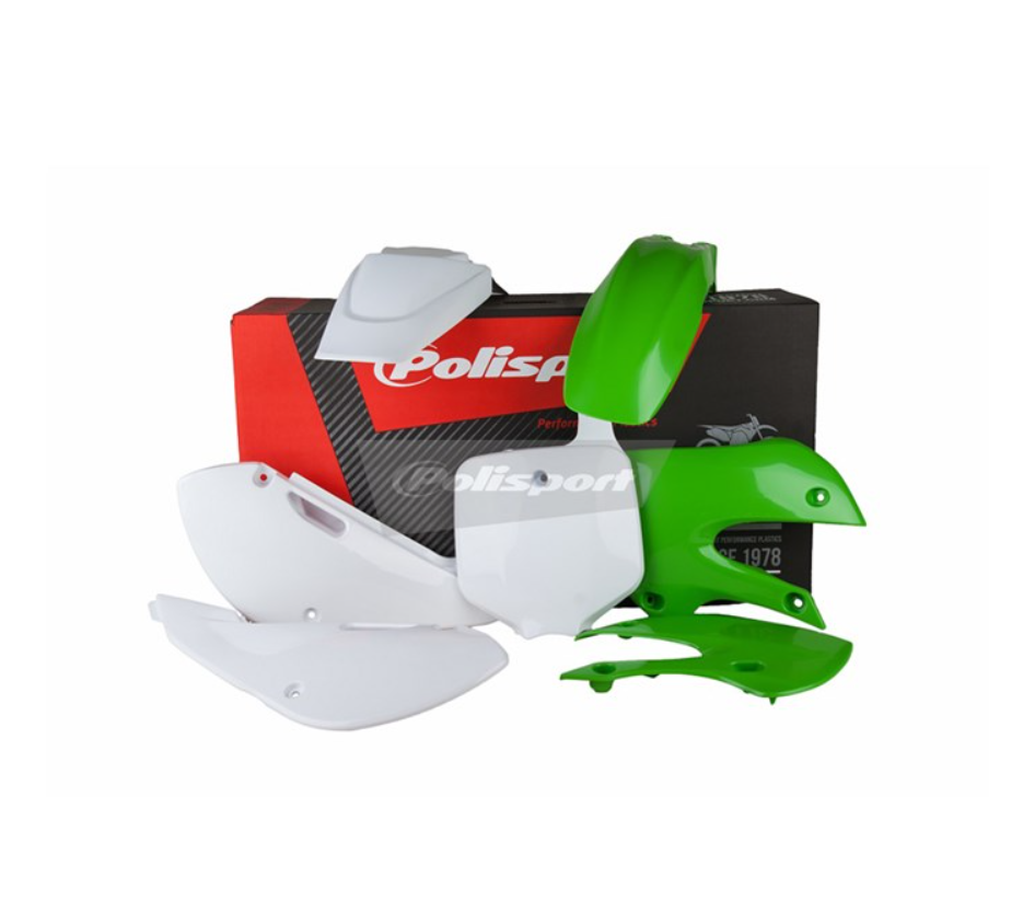 BOX KIT KAWASAKI KX65 00-25. CLICK FOR COLOUR OPTIONS.