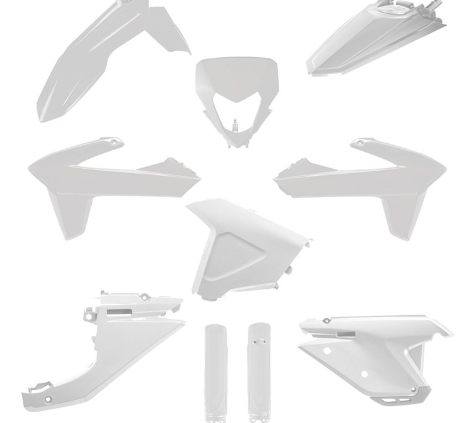 BOX KIT INC FORK GUARDS SHERCO SE-R/SE-F 25-26