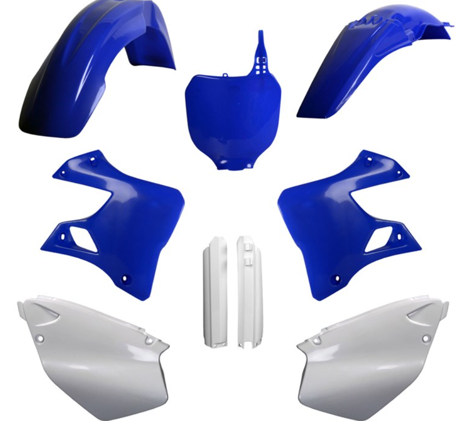 BOX KIT INC FORK GUARDS YAMAHA YZ125/250 00-01