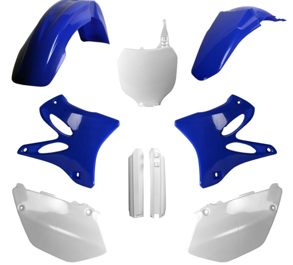 BOX KIT INC FORK GUARDS YAMAHA YZ125/250 02-04