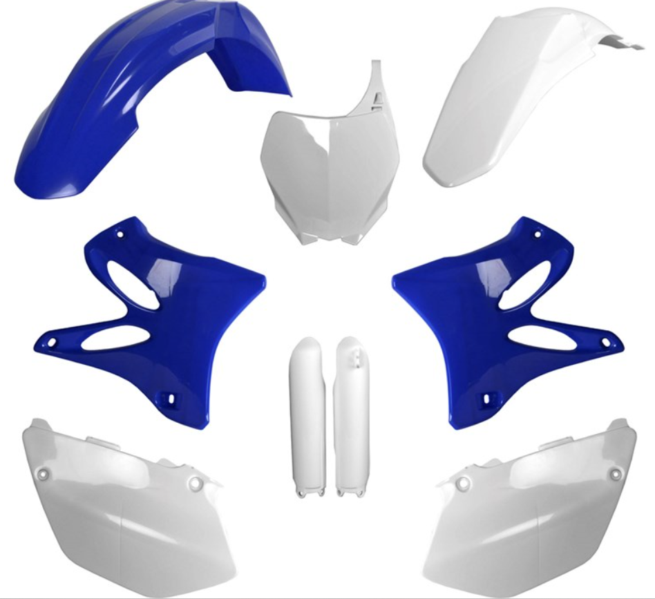 BOX KIT INC FORK GUARDS YAMAHA YZ125/250 08-14