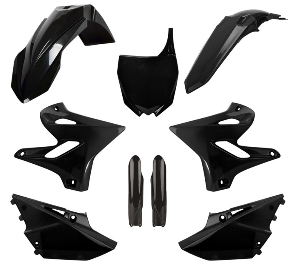 BOX KIT INC FORK GUARDS YAMAHA YZ125/250 15-21. CLICK FOR COLOUR OPTIONS.