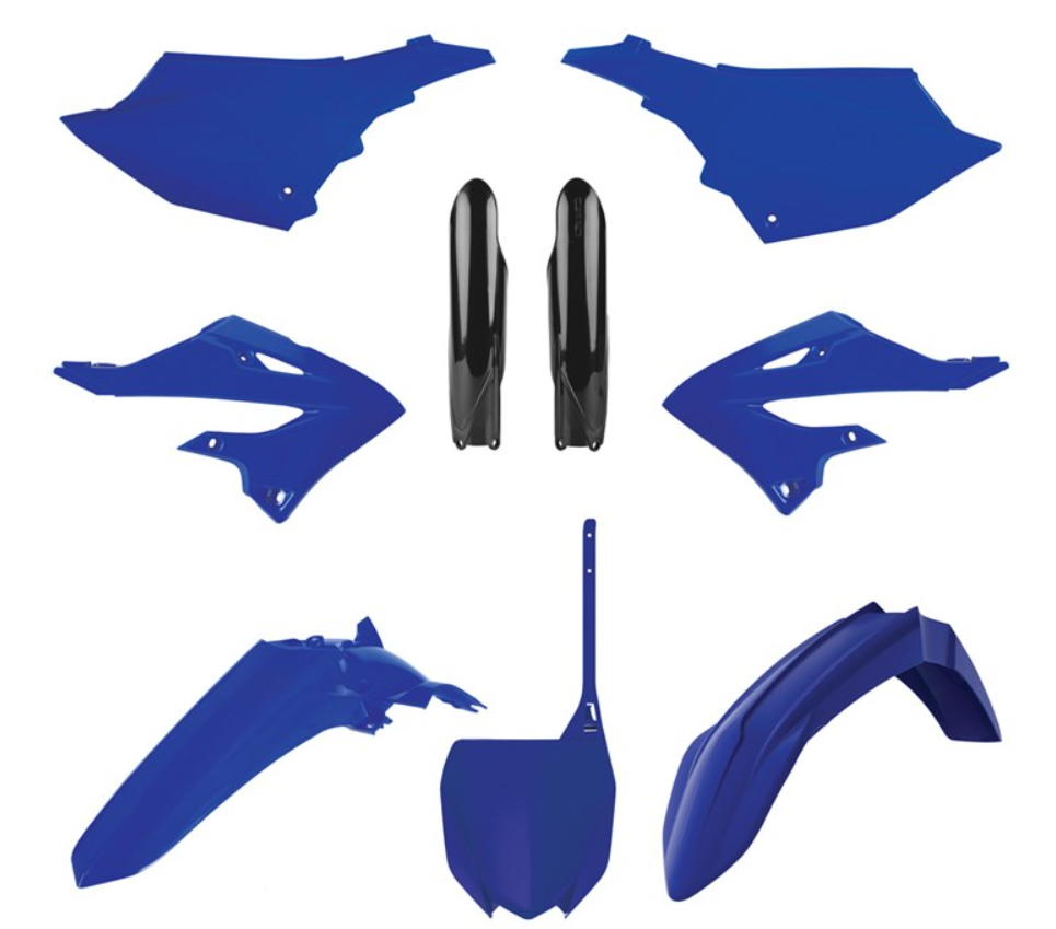 BOX KIT INC FORK GUARDS YAMAHA YZ125/250 22-26 OEM 26. CLICK FOR COLOUR OPTIONS.