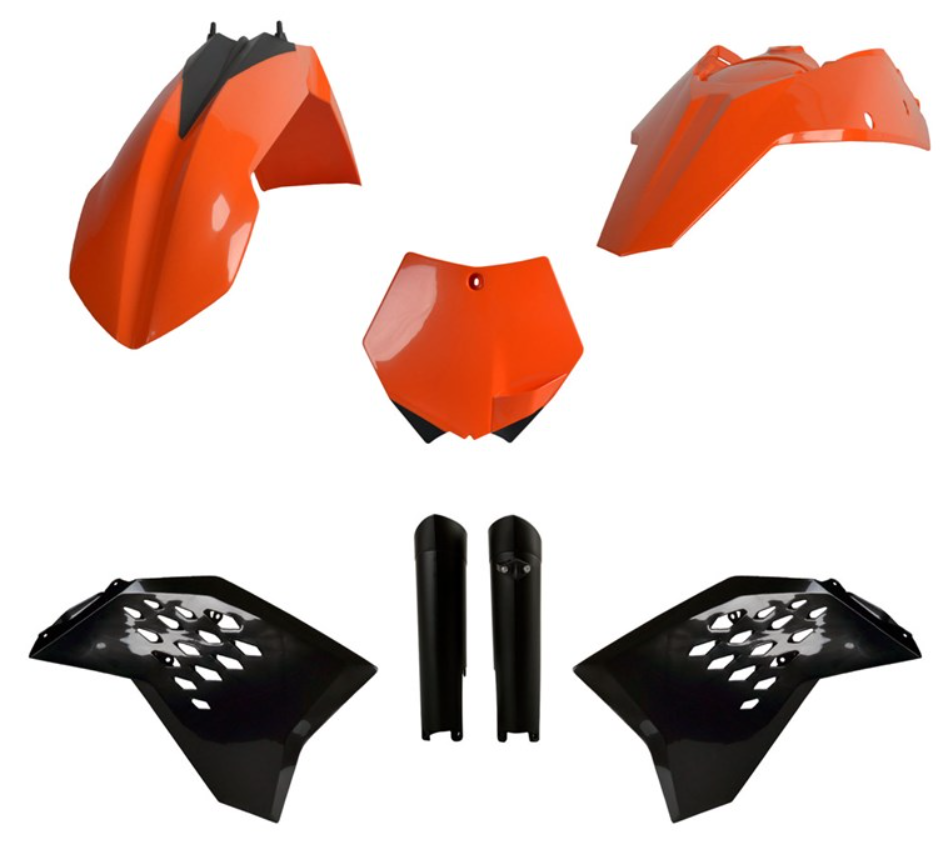 BOX KIT INC FORK GUARDS KTM SX/SX-F 08-10