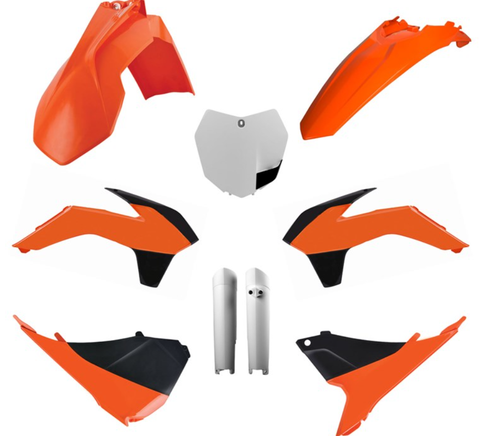 BOX KIT INC FORK GUARDS KTM SX/SX-F/XC/XC-F 13-15, SX250 2016