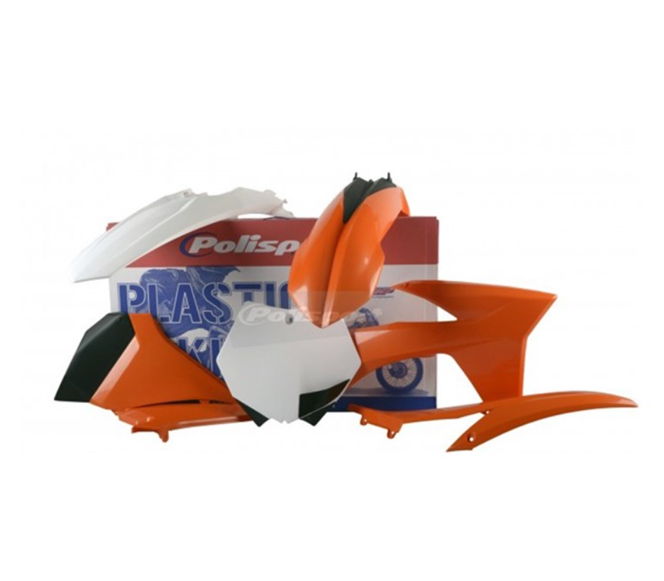 BOX KIT INC FORK GUARDS KTM SX125/250 2012, SX-F250/450 11-12