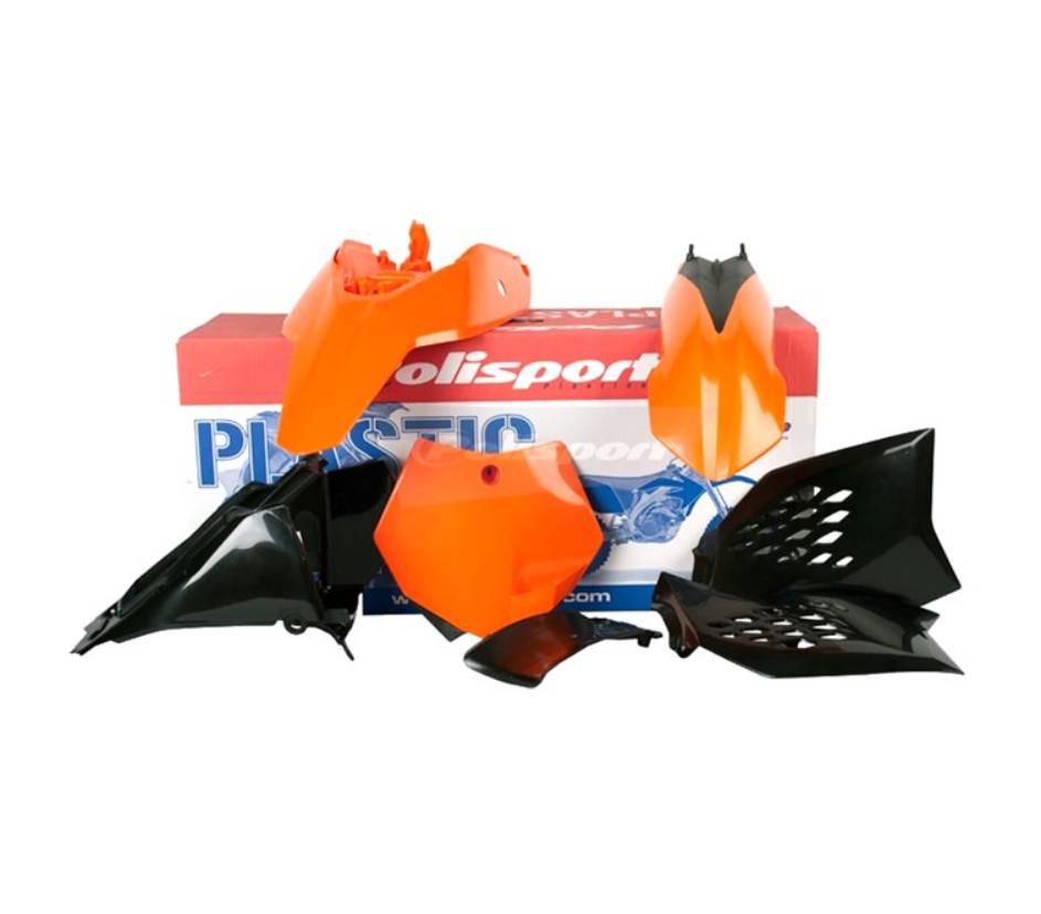 BOX KIT KTM SX65 09-11 ORANGE.