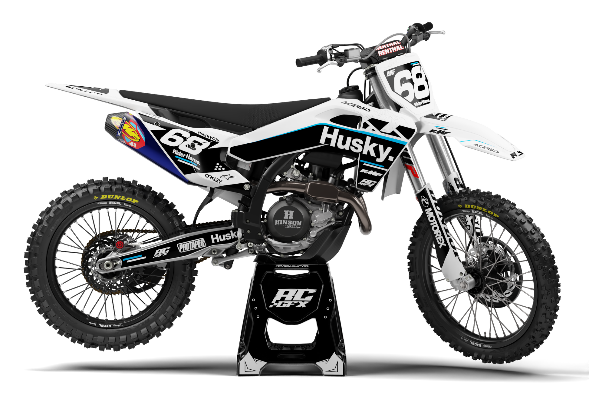 Husqvarna Number Boards