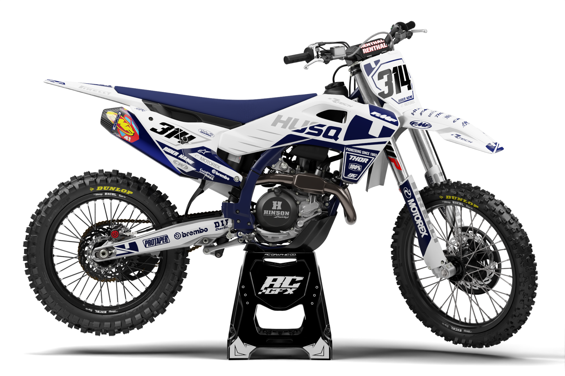 Husqvarna Number Boards