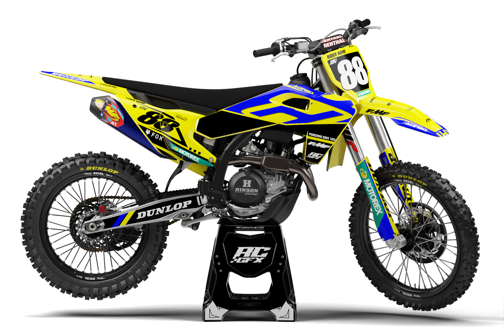 Husqvarna Number Boards