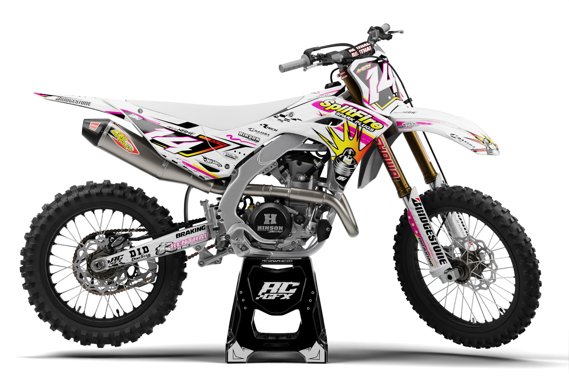 Kawasaki Number Boards