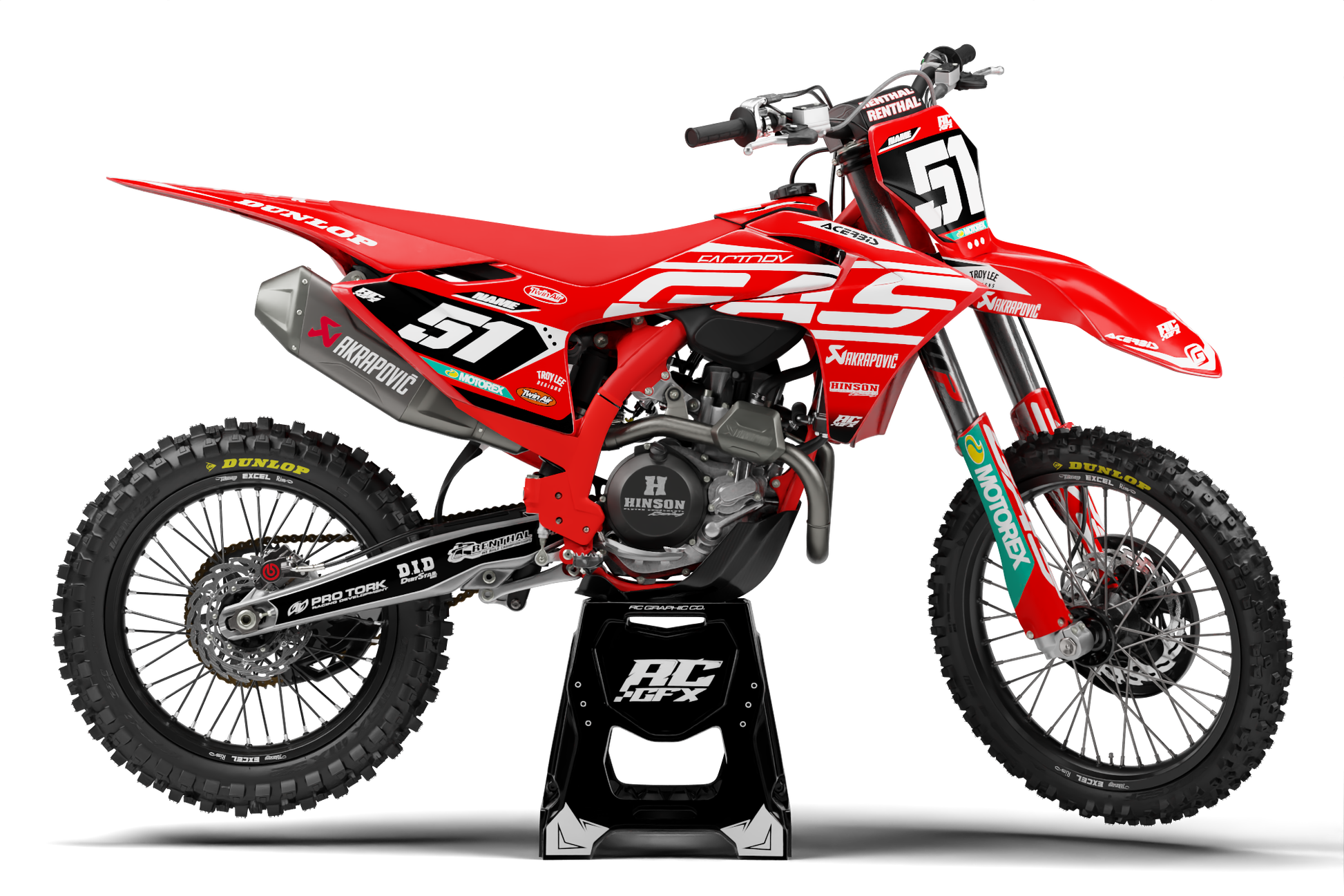 GasGas Number Boards