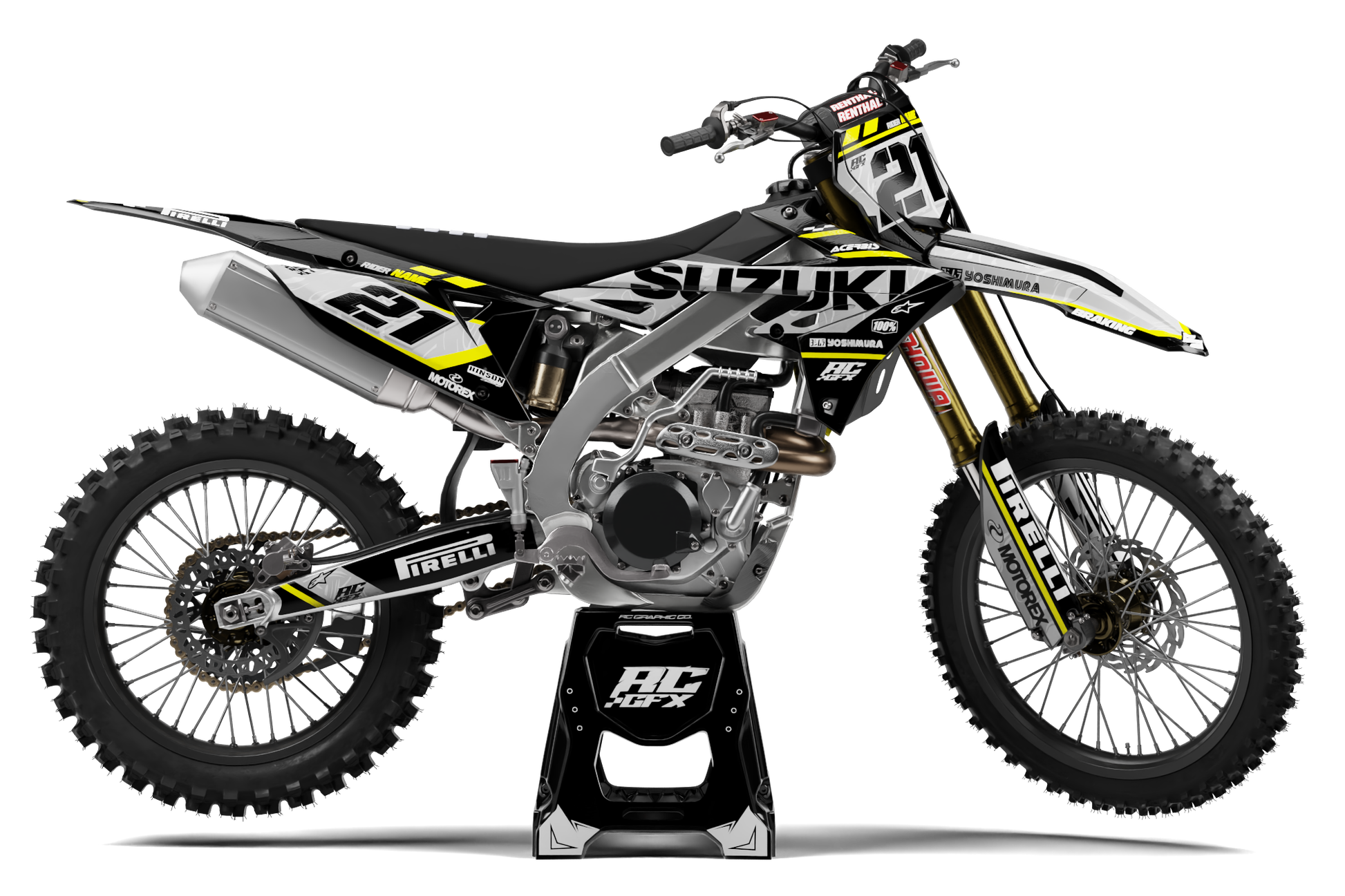 Suzuki Number Boards